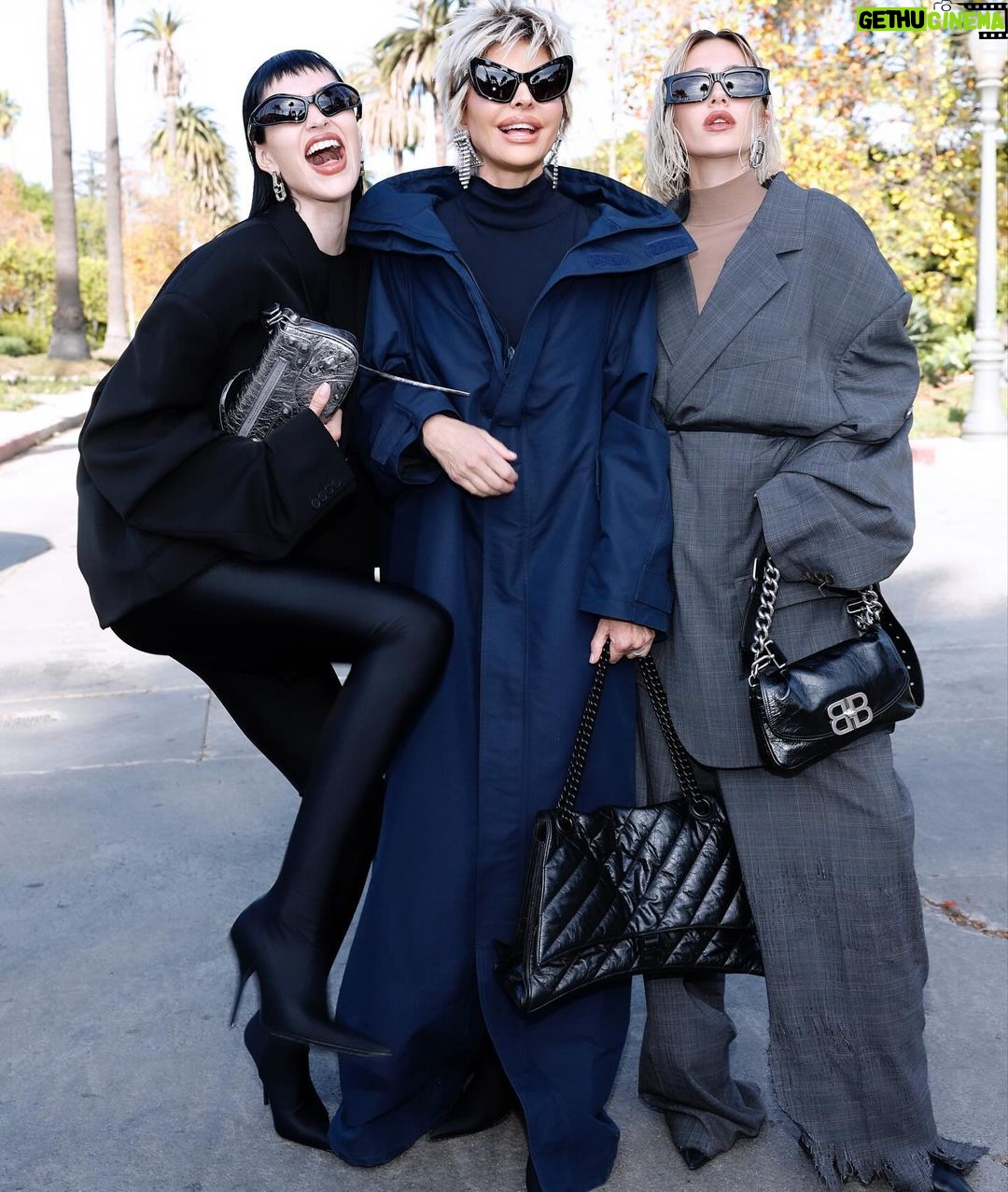 Lisa Rinna - 46.7K Likes - The Girls and Momma at @balenciaga 🩶 So FUN 🌴