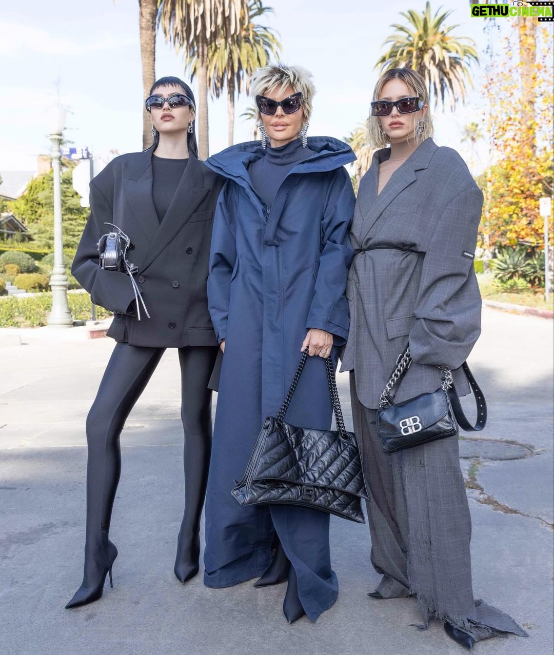 Lisa Rinna - 46.7K Likes - The Girls and Momma at @balenciaga 🩶 So FUN 🌴