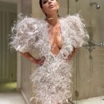 Lisa Rinna Instagram - #tbt One of the most gorgeous dresses @ashistudio 🩶