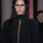 Lisa Rinna Instagram - And Then Amelia Gray walked MIU MIU SS24 🖤 #pfw