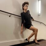 Lisa Rinna Instagram - Crouching Tiger Hidden Dragon @muglerofficial 🐉🀄️ It’s only a matter of time before I cease to be able to get up after these poses 😂