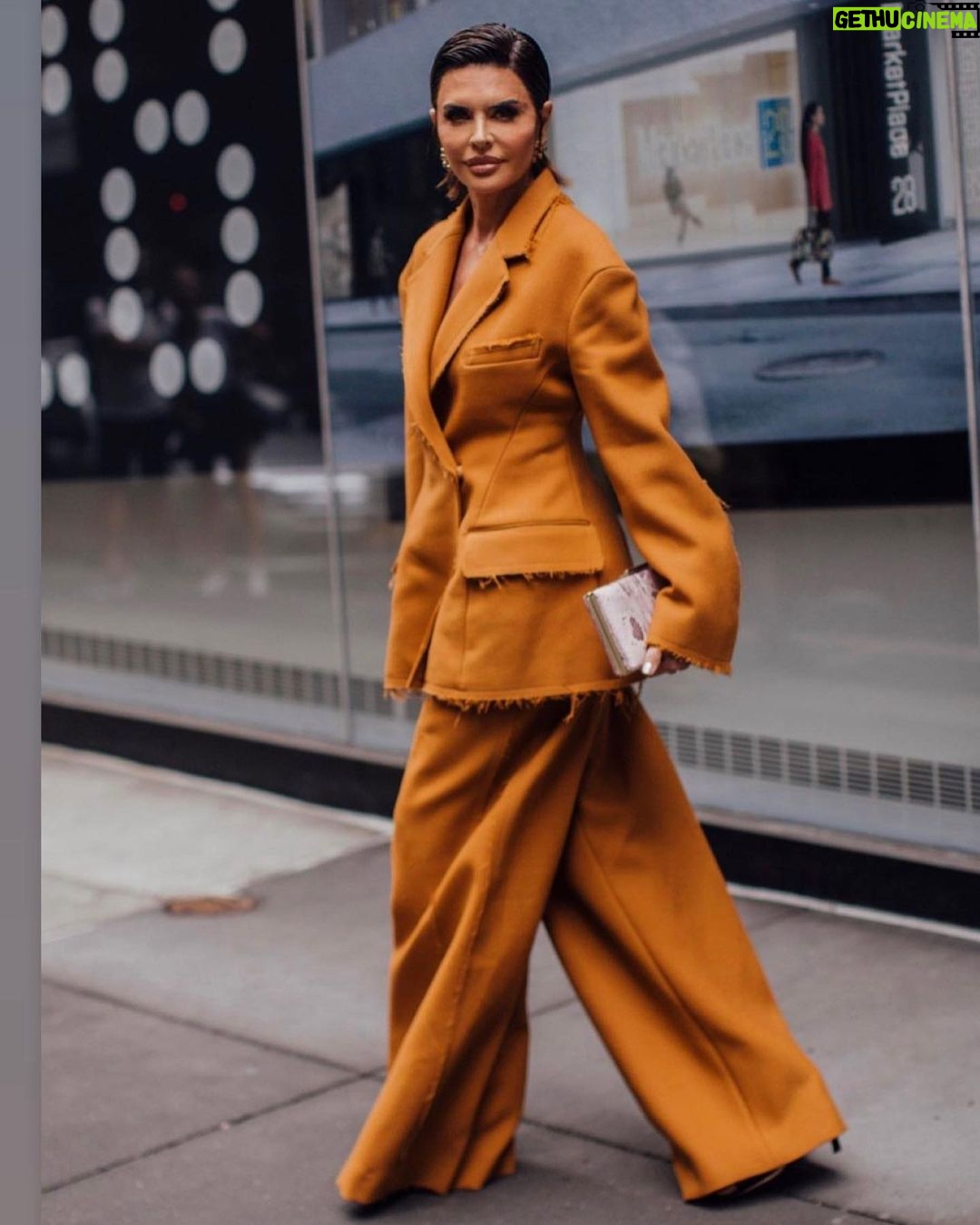 Lisa Rinna Instagram - @elledanmark 🧡 #nyfw @jasonwu
