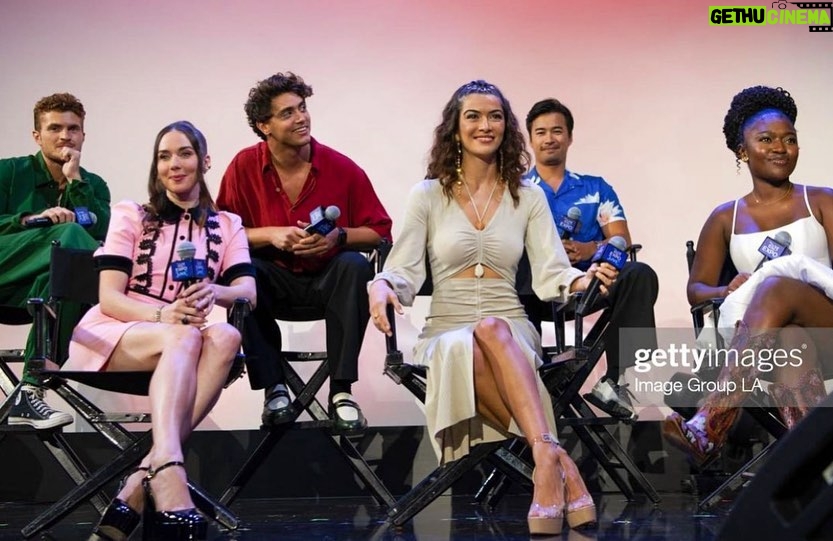 Lisette Olivera Instagram - Had so much fun at @disneyd23 with my @disneynt family. Catch us on @disneyplus Dec 14 for a two episode premiere ✨