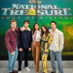 Lisette Olivera Instagram - 4 days until @disneynt ! today we visited our NT themed escape room at the @westfieldcenturycity , and we found the relic!!! Wishing all those joining the best time. happy treasure protecting 🤓🫶