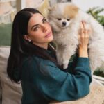 Livia Brito Pestana Instagram - Sabes que eres afortunada cuando te siguen 4 patitas por toda la casa 🐾 . . ¿Cuál es tu animal favorito bebé? Los leo 👀