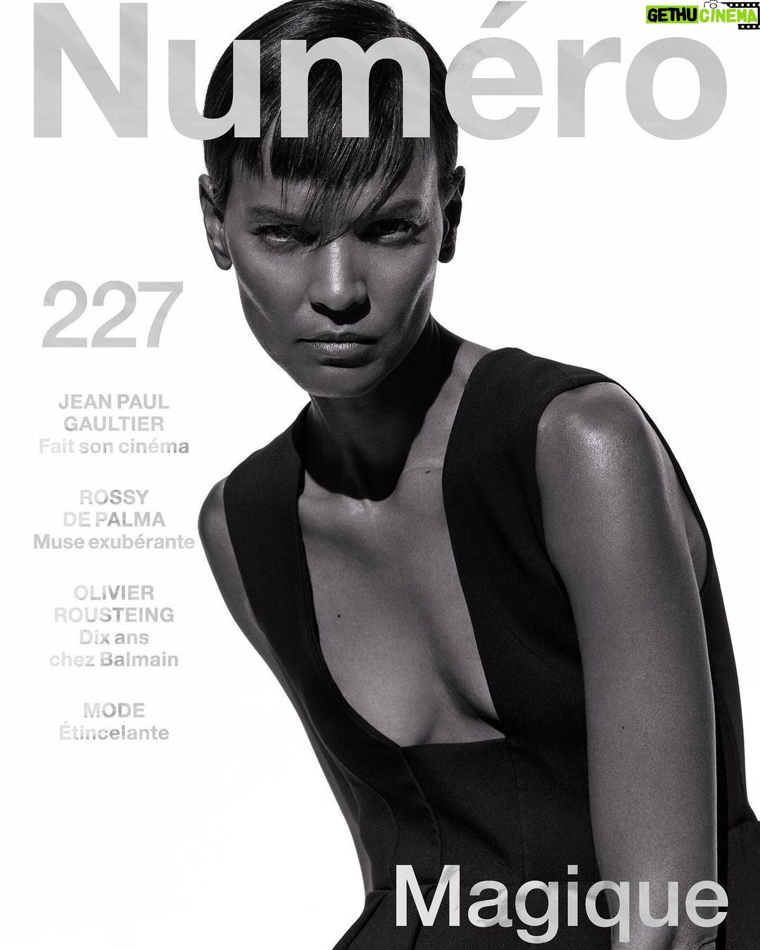 Liya Kebede Instagram - Why have one cover when you can have two 😬♥️@babethdjian @numeromagazine @kotobolofo @rebeccableynie @hair_hasenbein @harold_james @dior