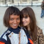 Liya Kebede Instagram - #fringe nation ♥️♥️♥️ @lhd @louisvuitton @nicolasghesquiere