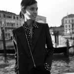 Liya Kebede Instagram - Thank you Venezia and Anthony 🖤 @ysl @anthonyvaccarello photo by @saskialawaks ✨ Venezia, Italy