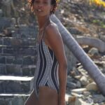 Liya Kebede Instagram - Summer is just around the corner 👀🤍 in our new @lemlemofficial Luchia classic One Piece ✨