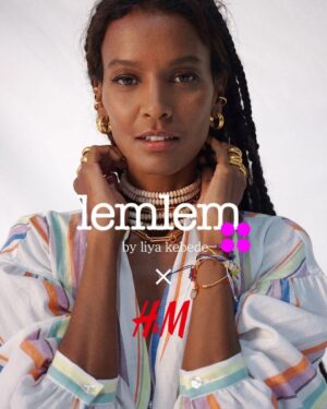 Liya Kebede Instagram - In full bloom 🌸🤍🙏🏽 So happy to see our latest collaboration with @hm x @lemlemofficial finally come to life 🌞 🇪🇹 Lemlem in Amharic means to blossom and I hope this is the beginning of a blossoming new era for fashion, with hopefully more sustainability, more visibility to black owned brands, more heritage and of course more of a much needed, more colorful and more uplifting wardrobe palette for our world today. The collaboration is out 22 April on hm.com and in select stores including Europe . *Comes out a bit later - 6 May in the US & Canada and 20 May in Turkey **Comes out in October in Australia, New Zealand, South Africa and Chile.
#lemlemxHM find out more on hm.com/magazine. 

Photography by @campbelladdy
Styled by @sarrjamois
Hair @cyndiaharvey
Makeup @ammydrammeh
Manicurist @amaquashie
Photo by @iamconstantin BTS @raeekebedeofficial 
@Dnamodels 🙏🏾@davidbonnouvrier  @valeriebullen 
My Lemlem team 🤍 @eva_bianchi_jean @kelly_jabour @ofeverystripe @peterloctan @acjounet @alona.lerner @catewandrews @heiluvv @jessicacramey @majanis20
