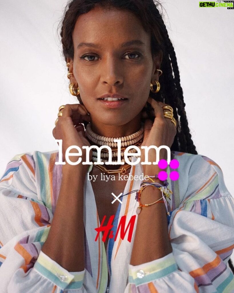 Liya Kebede Instagram - In full bloom 🌸🤍🙏🏽 So happy to see our latest collaboration with @hm x @lemlemofficial finally come to life 🌞 🇪🇹 Lemlem in Amharic means to blossom and I hope this is the beginning of a blossoming new era for fashion, with hopefully more sustainability, more visibility to black owned brands, more heritage and of course more of a much needed, more colorful and more uplifting wardrobe palette for our world today. The collaboration is out 22 April on hm.com and in select stores including Europe . *Comes out a bit later - 6 May in the US & Canada and 20 May in Turkey **Comes out in October in Australia, New Zealand, South Africa and Chile. #lemlemxHM find out more on hm.com/magazine. Photography by @campbelladdy Styled by @sarrjamois Hair @cyndiaharvey Makeup @ammydrammeh Manicurist @amaquashie Photo by @iamconstantin BTS @raeekebedeofficial @Dnamodels 🙏🏾@davidbonnouvrier @valeriebullen My Lemlem team 🤍 @eva_bianchi_jean @kelly_jabour @ofeverystripe @peterloctan @acjounet @alona.lerner @catewandrews @heiluvv @jessicacramey @majanis20 New York, New York