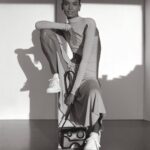 Liya Kebede Instagram - @off____white @vogueitalia 🖤🤍 always a pleasure @virgilabloh ✨ @daveyadesida @matttholmesss @yumilee_makeup @hoskounkpatin New York, New York