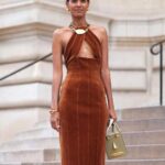 Liya Kebede Instagram - 🙏🏾 @danielroseberry @schiaparelli #pariscoutureweek 📸@asiatypek @lofficielitalia
