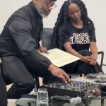 Liya Kebede Instagram - Listening party with @theastergates @djreborn @madmo 🙏🏾 @enums Hold me Hold me Hold me