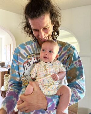 Liz Trinnear Instagram - Bottling up these moments with our mini 💕 @nathanielmotte