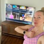 Liz Trinnear Instagram - Like many, I am OBSESSED with my Apple Fitness+ community. This ultra inclusive platform has helped me not only close my rings but feel strong, confident and empowered no matter which class I take (yes- even in the dance classes lol). I have been a day 1 supporter of the platform and when I was invited to take an exclusive look at the studios with @etalkctv I jumped at the opportunity! I got to catch up with two of my OG fave trainers @kyleardill and @tyrelldesean and tour the one of a kind facility. Check out Etalk’s YouTube page for our behind the scenes look at @applefitnessplus Los Angeles, California