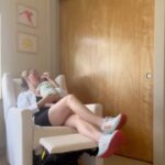 Liz Trinnear Instagram – One of my favorite spots in our house is this corner. This chair is where we feed, pump, read stories, cuddle and rock with Nico. We are building core memories here in her nursery and looking forward to many more ✨
.
This @babyletto glider is not only comfortable and aesthetically 👌🏻👌🏻👌🏻, it’s equipped with a convenient charging port, smooth electronic control buttons to recline at your desired level and has eco-performance fabric (stain resistant & water repellent) and made with more than 30% recycled yarn. 🌎
#babylettokiwi #babyletto @west_coast_kids #gifted