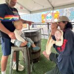 Liz Trinnear Instagram – When Nico met Auggie. 3OH!3 …the next generation 🫶🏻 Boulder, Colorado