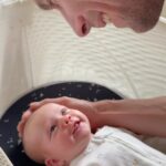 Liz Trinnear Instagram – Happy first Father’s Day @nathanielmotte – Nico is the luckiest gal to call you her daddy 💕🥹 watching you two melts my heart over and over again.
You are the most loving, supportive, empathetic and encouraging person I know and I’m honored to share parenthood with you! Xo