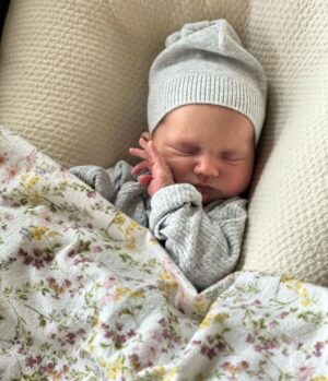 Liz Trinnear Instagram - Nico Iris Motte 🌸💕 
.
Born May 9th 2023 ✨
.
We’ve been soaking up every moment since her arrival, absorbing the most profound love our hearts could ever imagine! She is the greatest gift we could ever ask for. Re-falling in love with @nathanielmotte all over again as he cares for his two gals and effortlessly steps into the role as best daddy ever. 
.
Our little 🌈
