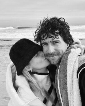 Liz Trinnear Instagram - Savoring the last little while as just the two of us before we meet our new BFF 👶🏼. Almost 13 years with the LOML and I can’t wait to watch him become the best daddy - 🥹💕 @nathanielmotte