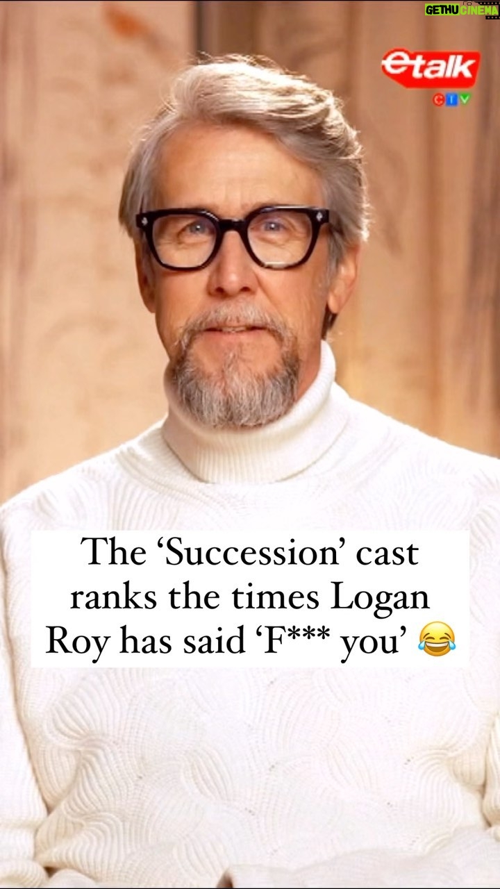 Liz Trinnear Instagram - Who was given *the most epic* “F—k Off” in the show in your opinion? 😂 Watch the ‘Succession’ cast discuss their favourite “F—k Off” moments from Logan Roy 👀 Don’t miss the premiere of ‘Succession’ season 4 THIS Sunday, March 26th 9pET on @cravecanada 📺 #SuccessionHBO #Successionhive #SuccessionFinale #SuccessionSeason4 #LoganRoy #AlanRuck #BrianCox #SarahSnook #NicholasBraun #KieranCulkin