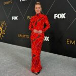 Liz Trinnear Instagram - Emmys 2024 🔥 Flavortown chic (coined by @nathanielmotte) inspired by @guyfieri . . Styling @simonefaloona Hair: @matthewstylist