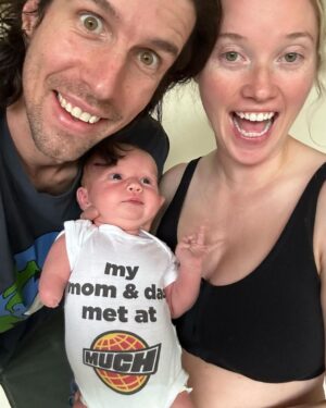 Liz Trinnear Instagram - One month of Nico and we couldn’t be more in love and in awe of how much she’s grown. Our world has forever changed for the better with her in it. 

We found out about Nico’s limb difference at our 20 week ultrasound. I will never forget the moment and the way the room was spinning, or the feeling of Nat’s hand squeezing mine. I don’t think anyone can prepare you for a moment like that. 
Nico’s limb difference results from an unavoidable, undetectable occurrence that happens at around 6 weeks into fetal development where the limb stops growing. 

After meeting with a team of doctors and medical staff, there is one thing we are sure of - these kids are magical little beings who come into the world and show us their way, with happiness, strength and courage. They excel at “figuring it out.”

Bit by bit we told our family and friends about Nico’s arm throughout the rest of our pregnancy. Each person showed us an immense amount of love and support and told us “we can’t wait to meet her” - we felt the same way. 

I remember texting a friend, “how can I be so proud of someone I haven’t even met yet?” And in all honesty, I have always been and I will always be so proud of her. Every milestone she passes, big or small.

Growing up with a “difference” is something I am familiar with. I have Epidermolysis Bullosa Simplex, a condition that causes painful blistering of the skin. Thankfully Nico will never have the pain of EB, but she will face some obstacles. 

My difference taught me to look at the world with a kinder eye - you never know what someone is going through. My dream for Nico is that she never feels one ounce of limitation, and that she chases after anything she wants to do and achieve. One thing is for sure: she will do whatever she sets her mind to. 

Our Nico has been the special soul we’ve been waiting for for a long time. She’s perfect just the way she is and I cannot wait to watch her take on this world and show us that nothing will ever stop her. 💫🌈💕 #limbdifference #limbdifferenceawareness