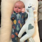 Liz Trinnear Instagram – One month of Nico and we couldn’t be more in love and in awe of how much she’s grown. Our world has forever changed for the better with her in it. 

We found out about Nico’s limb difference at our 20 week ultrasound. I will never forget the moment and the way the room was spinning, or the feeling of Nat’s hand squeezing mine. I don’t think anyone can prepare you for a moment like that. 
Nico’s limb difference results from an unavoidable, undetectable occurrence that happens at around 6 weeks into fetal development where the limb stops growing. 

After meeting with a team of doctors and medical staff, there is one thing we are sure of – these kids are magical little beings who come into the world and show us their way, with happiness, strength and courage. They excel at “figuring it out.”

Bit by bit we told our family and friends about Nico’s arm throughout the rest of our pregnancy. Each person showed us an immense amount of love and support and told us “we can’t wait to meet her” – we felt the same way. 

I remember texting a friend, “how can I be so proud of someone I haven’t even met yet?” And in all honesty, I have always been and I will always be so proud of her. Every milestone she passes, big or small.

Growing up with a “difference” is something I am familiar with. I have Epidermolysis Bullosa Simplex, a condition that causes painful blistering of the skin. Thankfully Nico will never have the pain of EB, but she will face some obstacles. 

My difference taught me to look at the world with a kinder eye – you never know what someone is going through. My dream for Nico is that she never feels one ounce of limitation, and that she chases after anything she wants to do and achieve. One thing is for sure: she will do whatever she sets her mind to. 

Our Nico has been the special soul we’ve been waiting for for a long time. She’s perfect just the way she is and I cannot wait to watch her take on this world and show us that nothing will ever stop her. 💫🌈💕 #limbdifference #limbdifferenceawareness