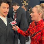 Liz Trinnear Instagram - Emmys 2024 🔥 Flavortown chic (coined by @nathanielmotte) inspired by @guyfieri . . Styling @simonefaloona Hair: @matthewstylist
