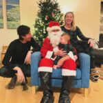 Liz Trinnear Instagram - Baby bear’s first Christmas! 🎅🏼 🎄