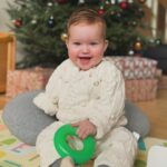Liz Trinnear Instagram - Baby bear’s first Christmas! 🎅🏼 🎄