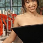 Liza Koshy Instagram - With its black cabinetry and oversized island, @lizakoshy’s Los Angeles kitchen, which was designed by Tyka Pryde Edwards (@tykapryde), is certainly contemporary in style. But around the holidays, the actor and host, who first gained popularity on the now defunct social media platform Vine and parlayed that into a successful career on YouTube, as well as traditional film and TV, is all about leaning into cozy traditions. “I asked Tyka for an elegant spice cabinet aesthetic,” explains Koshy. “You’ve got your cumin. You’ve got your paprika. It’s 50 shades of brown in here, but everything just feels so warm and cozy and inviting.” See how she gets ready for the holidays in a new video at the link in our bio. Director: @segmutton Director of Photography: @gbellzie Editor: @estanesparza Host: Liza Koshy Senior Producer: @varareese Line Producer: Joe Buscemi Associate Producer: @jsjcrowe Production Manager: @peterbrunette Production/Equipment Manager: @kbalash1897 Talent Booker: @tracyshaffer Camera Operator: @jooshfilms Audio Engineer: @justindfoxphoto Production Assistant: @fernando.barajas Stylist: @_jzg Make-up Artist: @linamourey Hairstylist: Castillo Bataille @castillo_13 Props Styling: @tykapryde Wardrobe: @louisvuitton Post Production Supervisor: Andrew Montague Post Production Coordinator: @frewsclues Supervising Editor: @christina_lucy_ Assistant Editor: @billyotisward Colorist: George Sutton Special Thanks: Tyka Pryde Edwards and Team