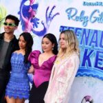 Liza Koshy Instagram - “she INTERLACED her fingers with mine!!!” Lana mouthed directly into my mouth. “you’re breaking my rib” I whispered back. Jane Fonda is an interlacer and a force of nature, as is every female filmmaker behind this woman-led @dreamworks film. Beaming with pride over how incredible & impactful these generations of powerhouse women are, how lucky I am to play a part and how my best friend is a kraken. @teenagekrakenmovie is in theaters today and your mom wants to go. Take her.
