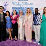 Liza Koshy Instagram - “she INTERLACED her fingers with mine!!!” Lana mouthed directly into my mouth. “you’re breaking my rib” I whispered back. Jane Fonda is an interlacer and a force of nature, as is every female filmmaker behind this woman-led @dreamworks film. Beaming with pride over how incredible & impactful these generations of powerhouse women are, how lucky I am to play a part and how my best friend is a kraken. @teenagekrakenmovie is in theaters today and your mom wants to go. Take her.