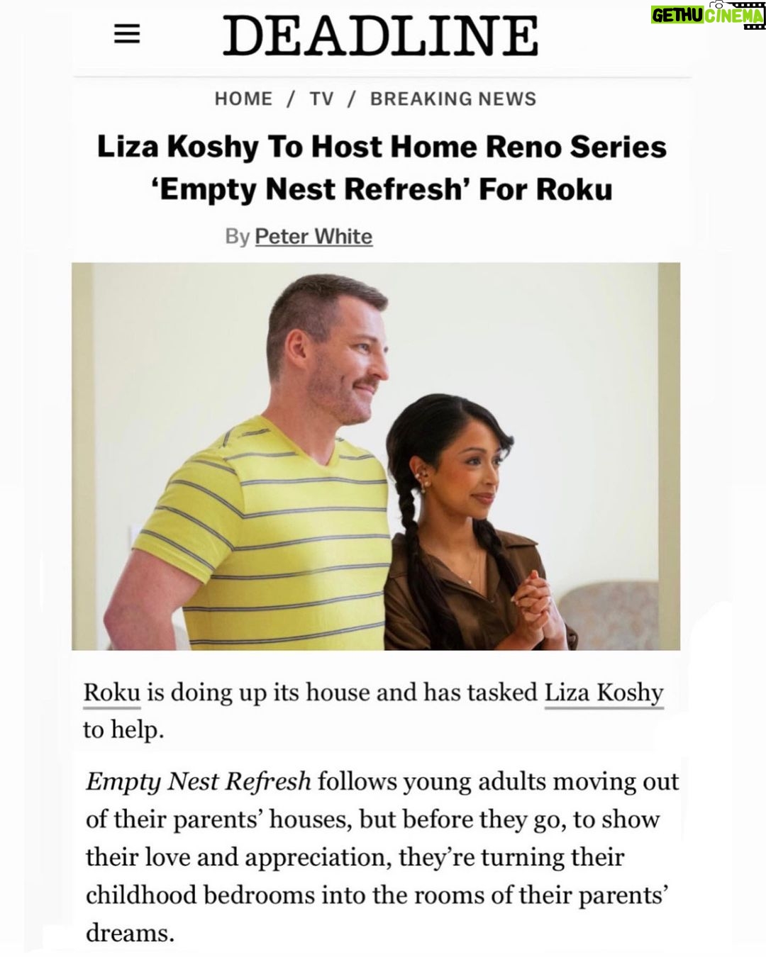 Liza Koshy Instagram - it’s us, the polar opposite dynamic duo that’s here to adorably change your lives. coming soon to @therokuchannel.