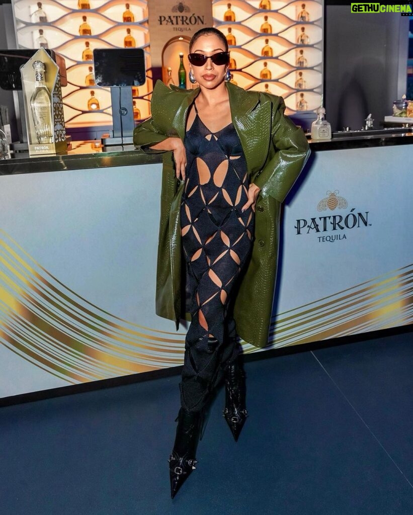 Liza Koshy Instagram - the lime on the edge of your @patron cocktail at the Las Vegas Grand Prix: #patrontequila #patronpartner