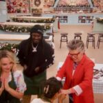 Liza Koshy Instagram - handshaking is back, baby • and so is bake-off. catch this holiday ham on the Great American Baking Show on @therokuchannel 🎅🏾