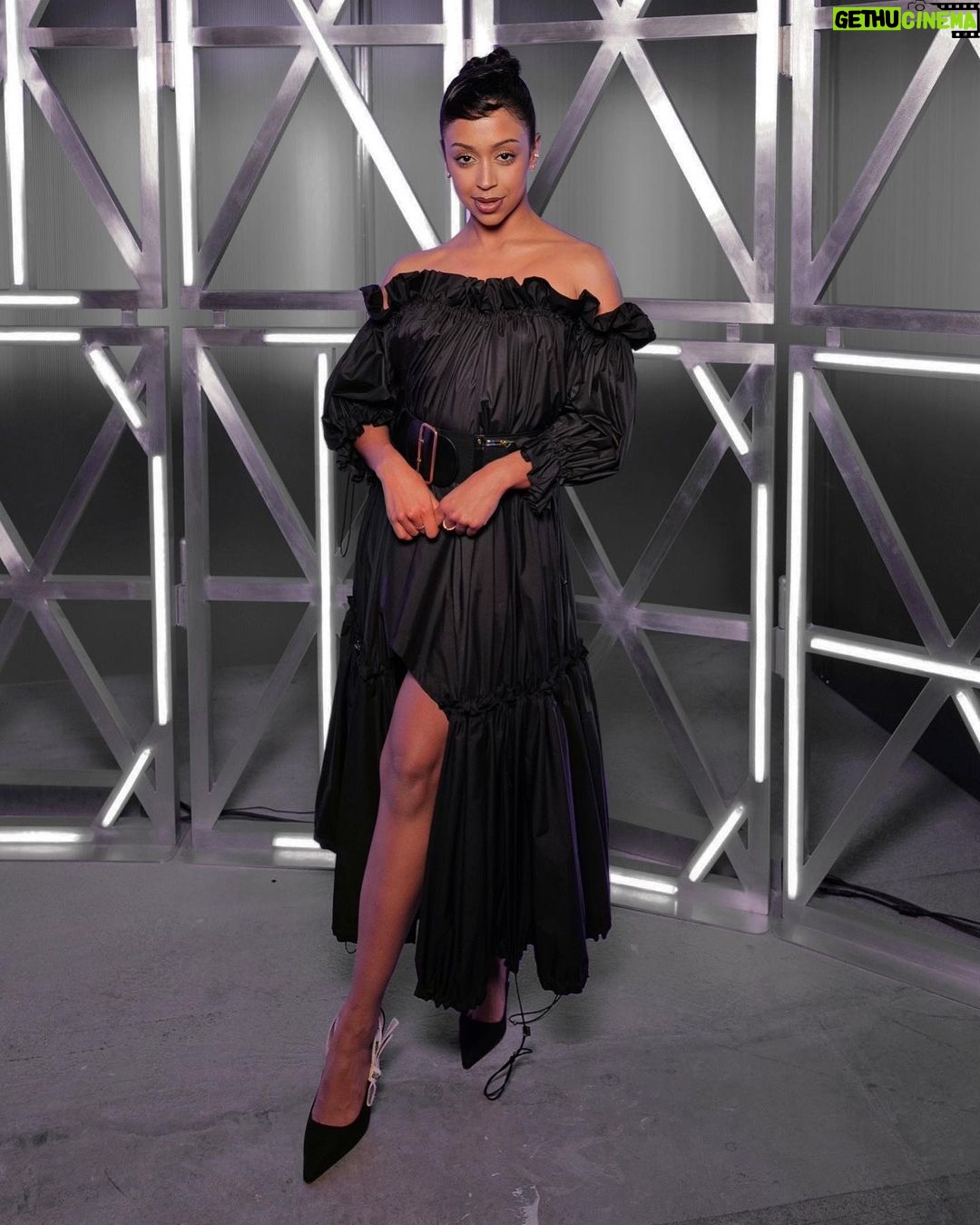 Liza Koshy Instagram - living in the grey @diorbeauty