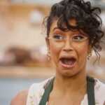 Liza Koshy Instagram - handshaking is back, baby • and so is bake-off. catch this holiday ham on the Great American Baking Show on @therokuchannel 🎅🏾