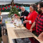 Liza Koshy Instagram - handshaking is back, baby • and so is bake-off. catch this holiday ham on the Great American Baking Show on @therokuchannel 🎅🏾