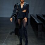 Liza Koshy Instagram - @samimiro’s nyfw show reminded me how brilliant little Black and brown women are. @samimirovintage is young, scrappy (while her brand is sustainable with no scraps or crumbs ever left behind) and hungry. and she ate. i witnessed her devour her first nyfw show. and she made room for me to eat too. because that’s what powerhouse women do. proud to pull up a front row seat to her life from here on out. consider my ass glued. New York, New York
