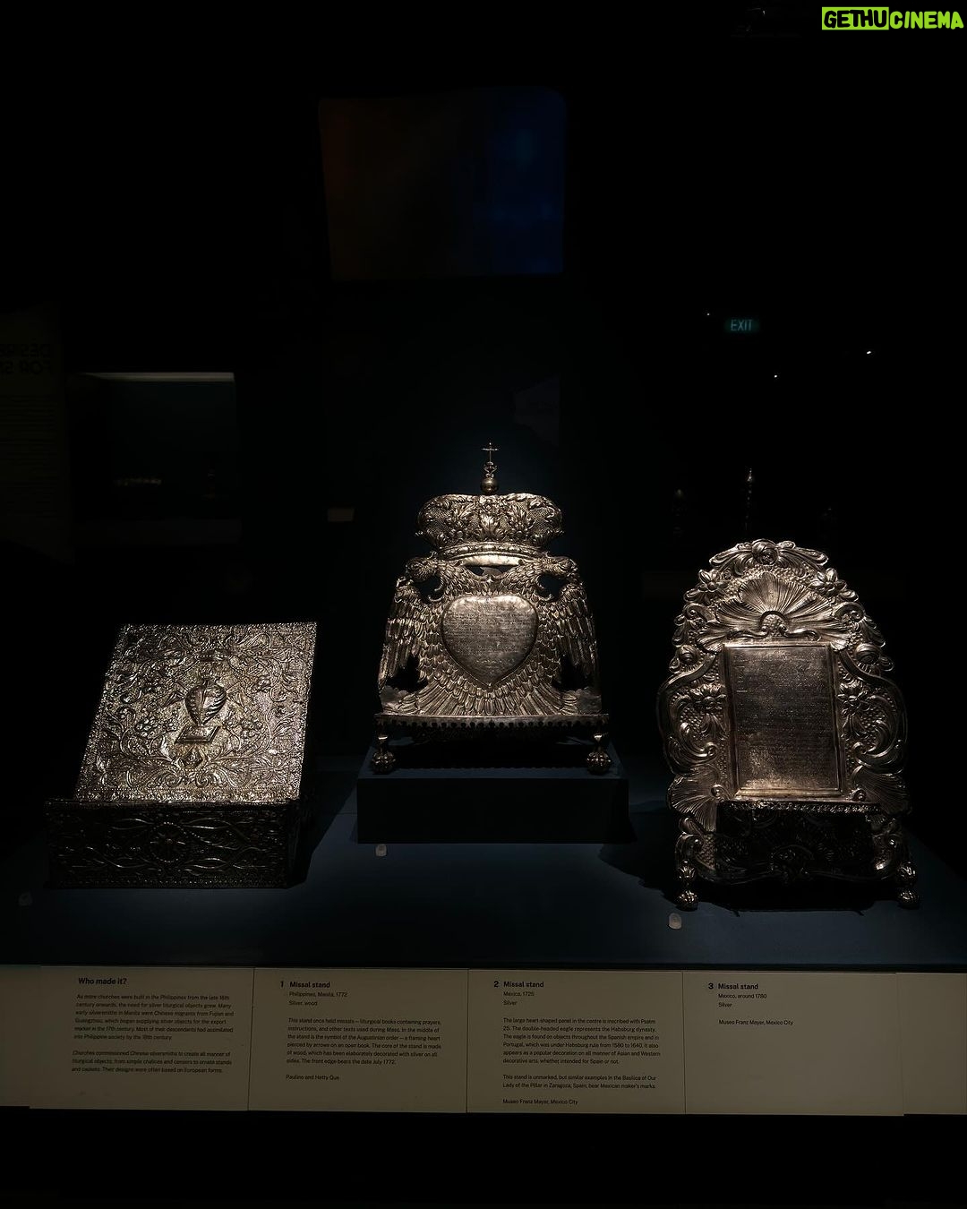 Liza Soberano Instagram - Our history is tragic. But no matter how tragic the past is… we must not forget. We must never forget. To forget is to deny the present of any significant meaning. - Christine Lazaro Had an amazing day visiting the Asian Civilization museum here in Singapore. The Manila Galleon exhibit was my favorite, but I may be a little biased teehee. Thanks @gucci for setting up meaningful experiences like this for me and my team 🤍 P.S. The last slide is not an art piece but def deserves a place in this carousel Asian Civilisation Museum
