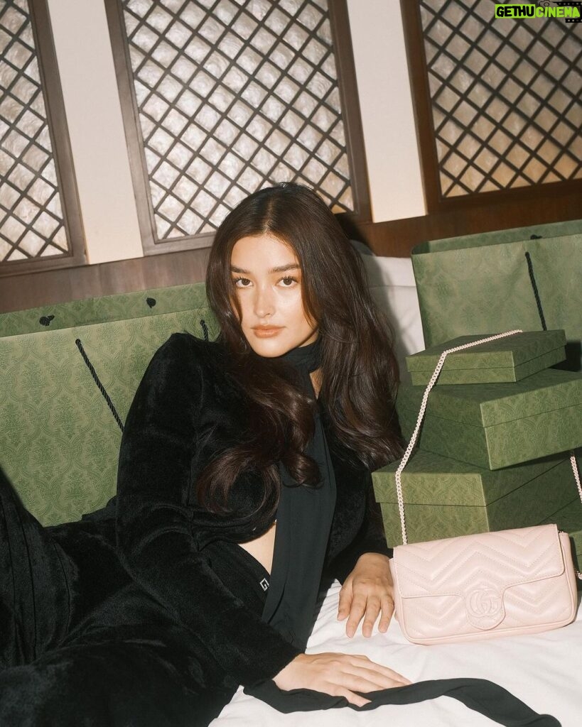 Liza Soberano Instagram - Of course it’s @gucci New RTW clothes and bags dropping at the Gucci boutique in Solaire!! ❣️ #GucciPH #GucciGift Solaire Resort and Casino