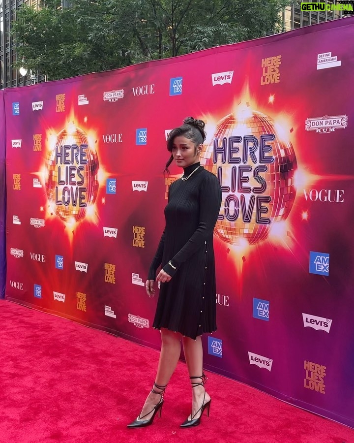 Liza Soberano Instagram - Moments from the #HereLiesLove opening night show and after party. 🇵🇭❤️ Manhattan, New York