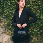 Liza Soberano Instagram - A100 dinner attire 🌹 @gucci #GucciPH #GucciBamboo1947 Los Angeles, California