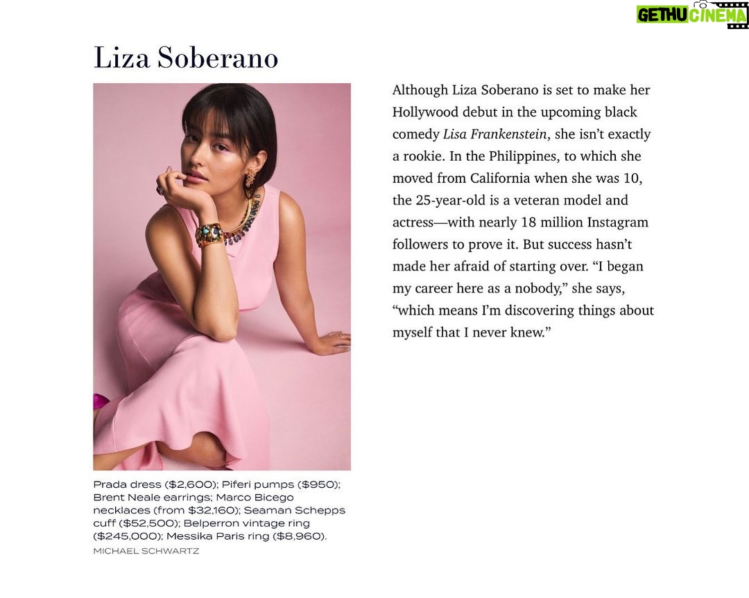 Liza Soberano Instagram - Best believe i’m still bejeweled… 💎 @townandcountrymag Photographer: @mschwartzphoto Stylist: @mk_boylan EIC: @stellenevolandes Hair: @jeromehair Makeup: @deannamelluso Grooming: @lisaraquel Nails: @marthafekete Manhattan, New York