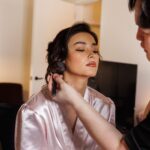 Liza Soberano Instagram - For her Hollywood premiere debut, @lizasoberano landed on a look by @oliviertheyskens. “It has a bit of the Lisa Frankenstein colors in it—blue, black, and a little bit of green… the silhouette is very simple, but the main event of the dress is in the small details,” she says of the look styled by @stylememaeve. Soberano is no stranger to star-studded red carpets and glamorous film premieres—the 26-year-old is one of the most sought-after actors in the Philippines. But her role as Taffy in this month’s horror-tinged rom-com #LisaFrankenstein marks her foray into Hollywood. Get an up-close look as @lizasoberano prepares for the film’s premiere at the link in our bio. photographer: @emilymalan stylist : @stylememaeve stylist assistant: @rachellbode hair: @renzpangilinan makeup: @mickeysee