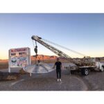 Loïc Fiorelli Instagram - Nous ne sommes pas seuls... 👽😲 #Nevada #aera51 #littlealeinn #USA #desert Extraterrestrial Highway (Area 51)