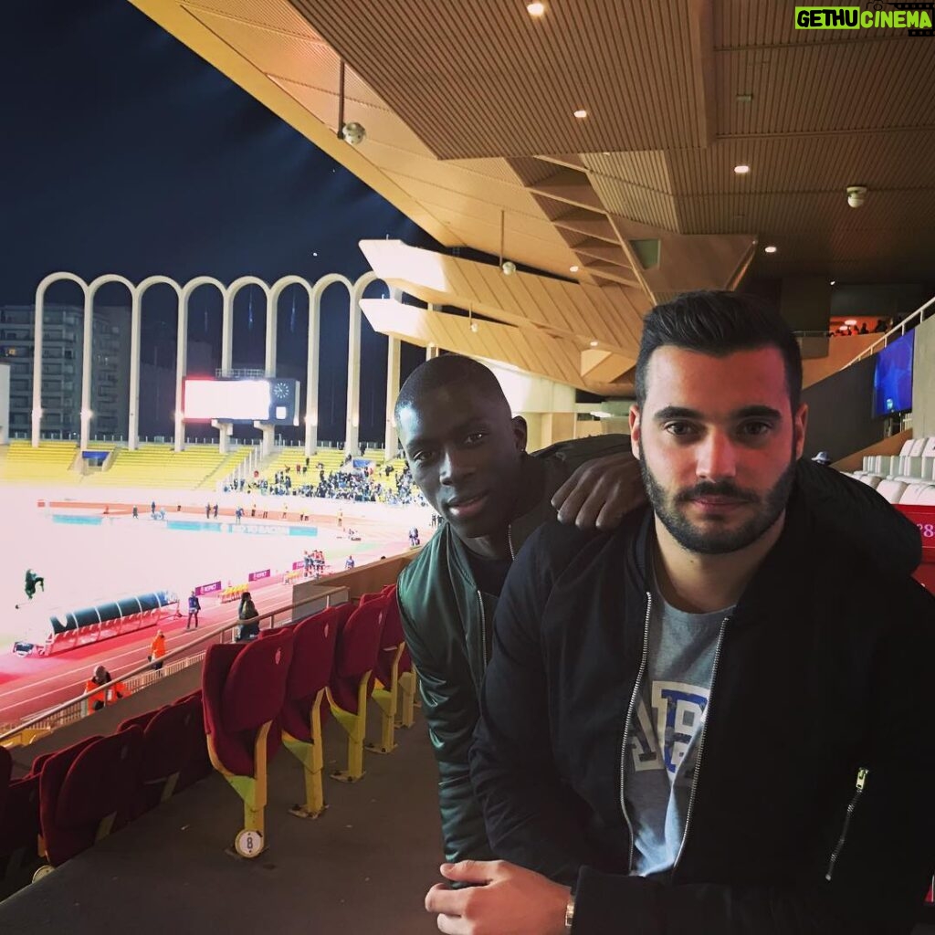 Loïc Fiorelli Instagram - AS Monaco - CSKA Moscou Merci à @mia400m @chaveyr pour cette soirée ligue des champions! Mon 400m avec Mame-Ibra est toujours dispo sur ma chaîne YouTube! 😁👌🏼#championsleague #uefa #LOY #monaco